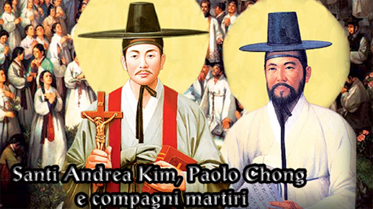 Preghiera ai Santi Andrea Kim, Paolo Chong e compagni martiri coreani